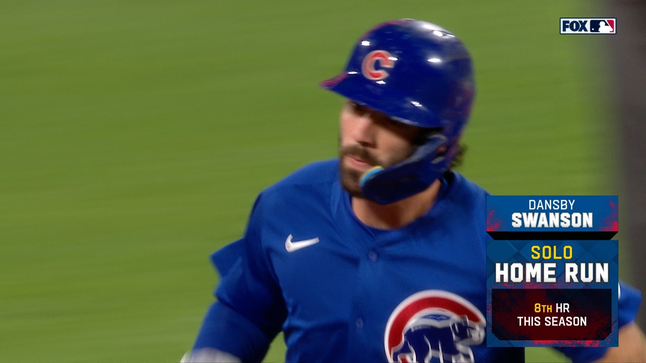 Dansby Swanson crushes a solo home run to extend Cubs' lead to 4-0 over Mets