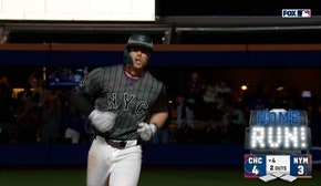 Brett Baty cranks a three-run homer to bring Mets within striking distance of Cubs