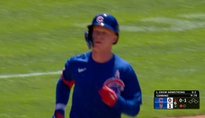 Cubs' Pete Crow-Armstrong ties game with solo home run against Mets