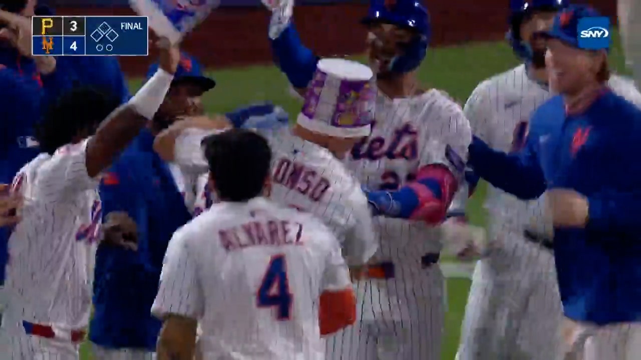 Pete Alonso seals Mets' 4–3 win over Pirates with walk-off sacrifice fly