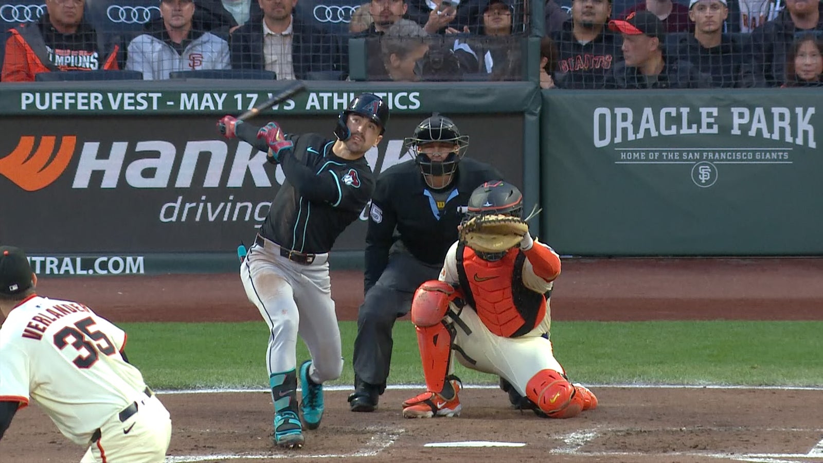 Corbin Carroll hits second HR to extend Diamondbacks' lead vs. Giants