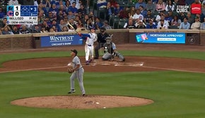 Pete Crow-Armstrong crushes a solo homer, bringing Cubs to a 1-1 tie with Marlins
