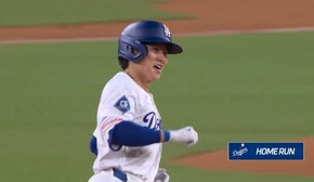 Dodgers' Hyeseong Kim ties game with solo home run vs. Athletics