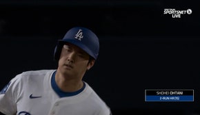 Shohei Ohtani blasts second home run of the night, extending Dodgers' lead over Athletics