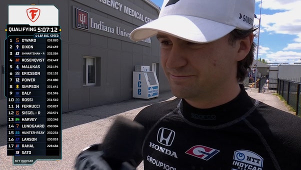 Colton Herta on wreck at Indy 500 qualifiers: 'Terrible day for this to happen' | INDYCAR on FOX
