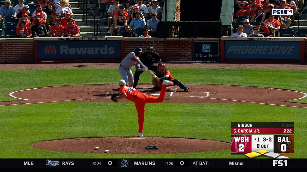 Nationals' Luis García and Jacob Young spark a six-run first inning against Orioles