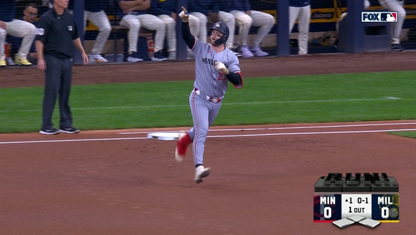 Ryan Jeffers smashes a solo homer, giving Twins lead over Brewers