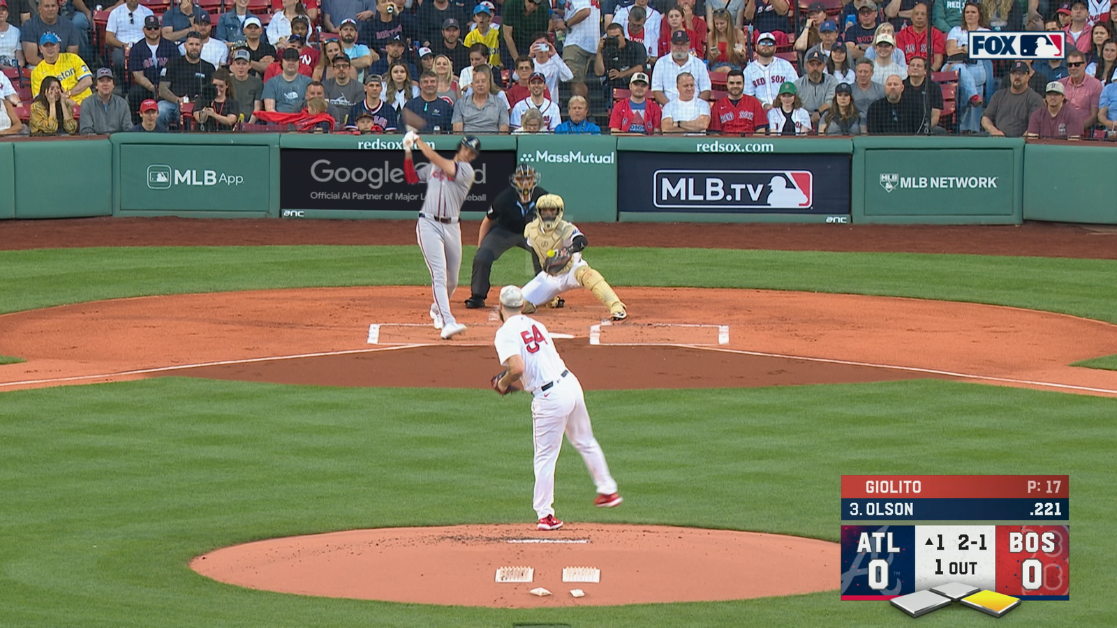 Matt Olson, Marcell Ozuna go yard as Braves grab early lead over Red Sox