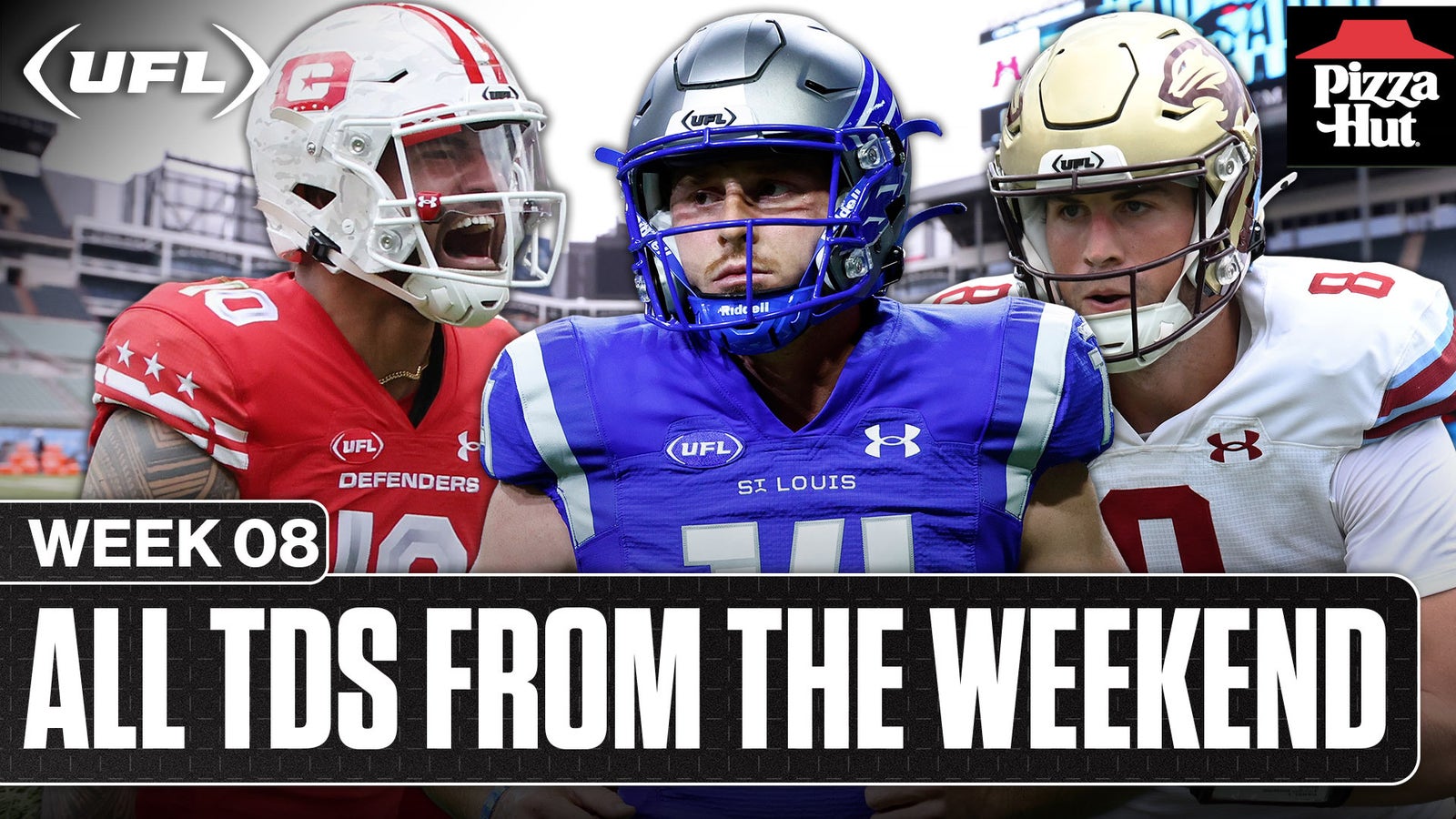 Every Touchdown of Week 8 | United Football League 