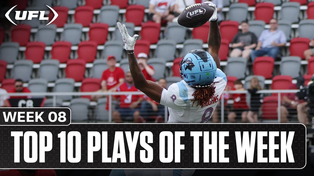 UFL Top 10 Plays From Week 8 | United Football League