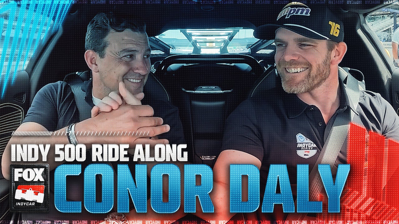 Indy 500: Conor Daly takes Will Buxton around the Indianapolis Motor Speedway ahead of the big race