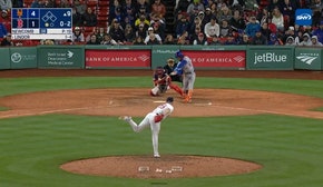 Mets' Francisco Lindor blasts solo home run against Red Sox