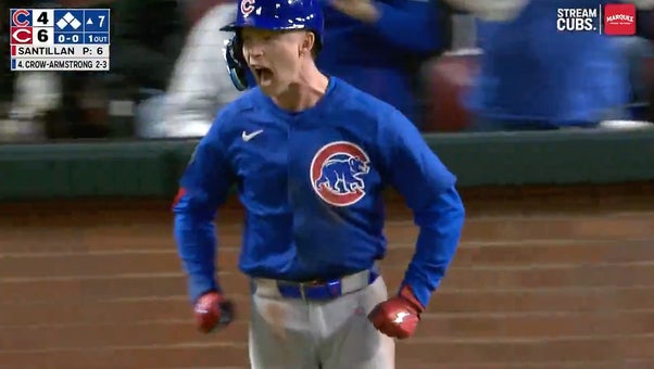 Cubs' Pete Crow-Armstrong launches a go-ahead grand slam vs. Reds