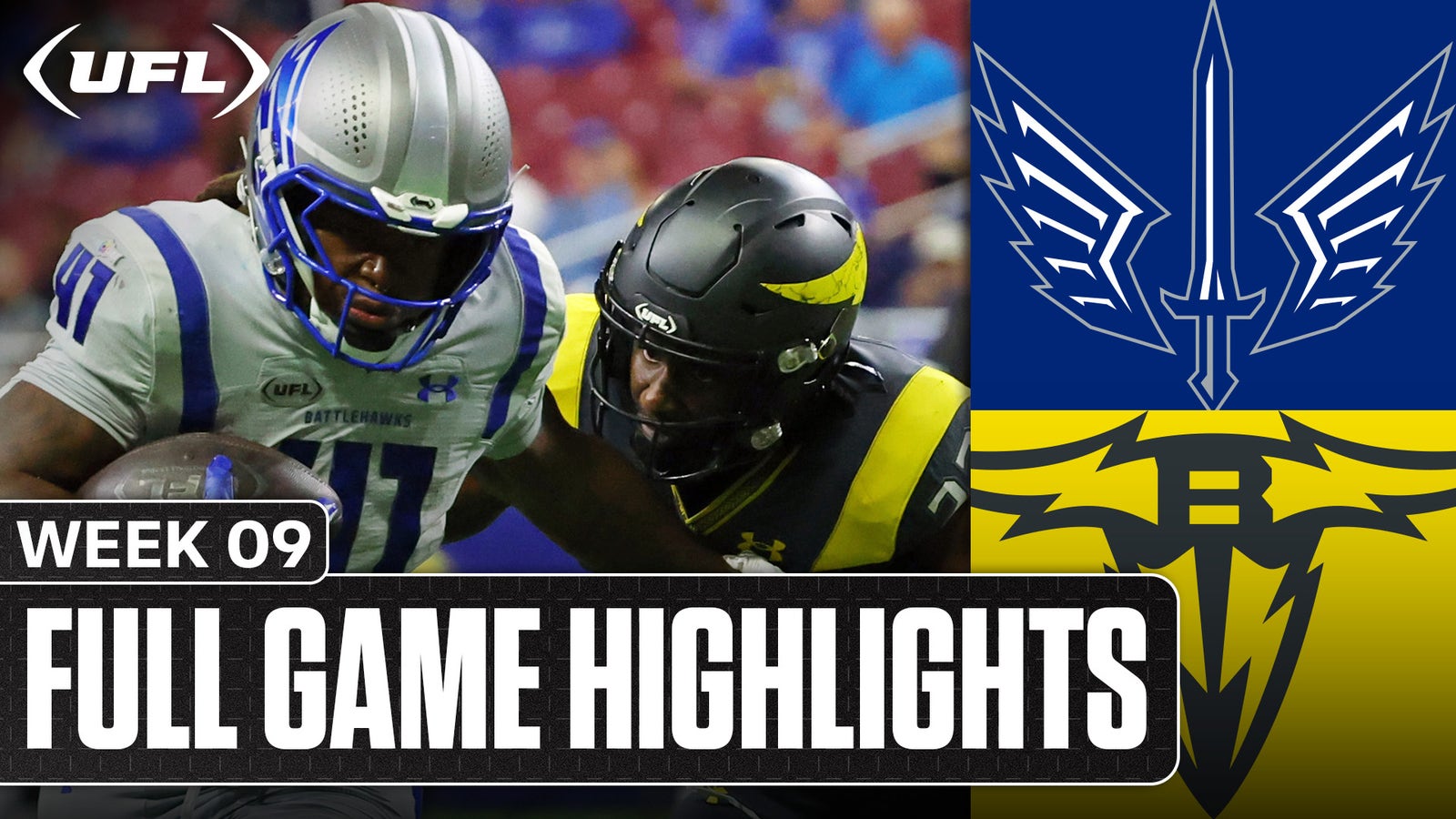 St. Louis Battlehawks vs. San Antonio Brahmas Highlights | UFL