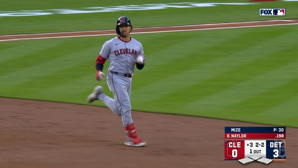 Guardians' Bo Naylor smacks solo home run, cutting deficit against Tigers