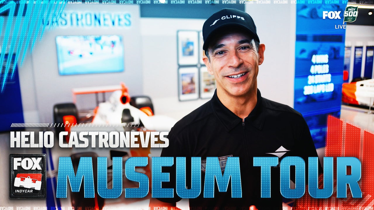 Helio Castroneves tours new Indianapolis Motor Speedway Museum | INDYCAR on FOX