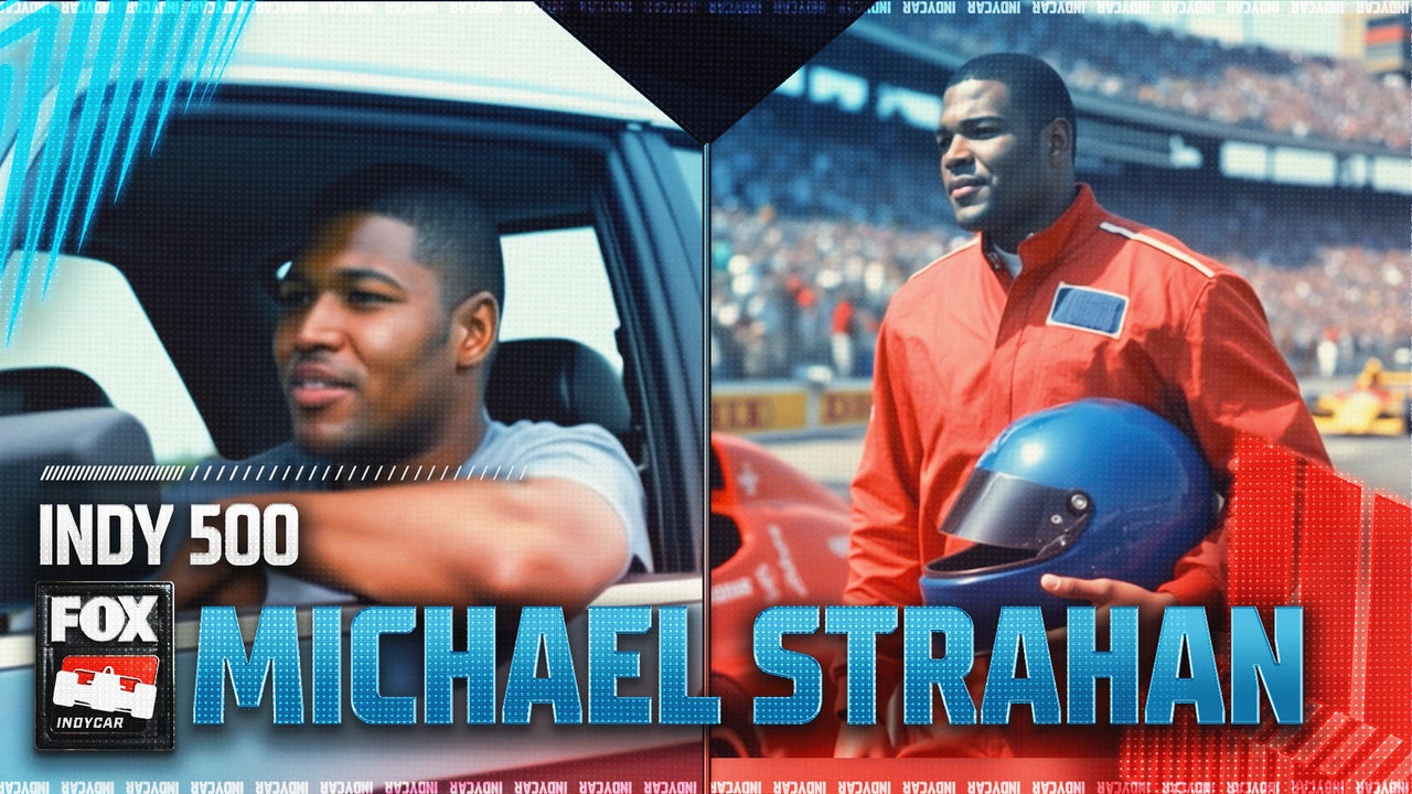 What if Michael Strahan was an INDYCAR driver? | INDYCAR on FOX
