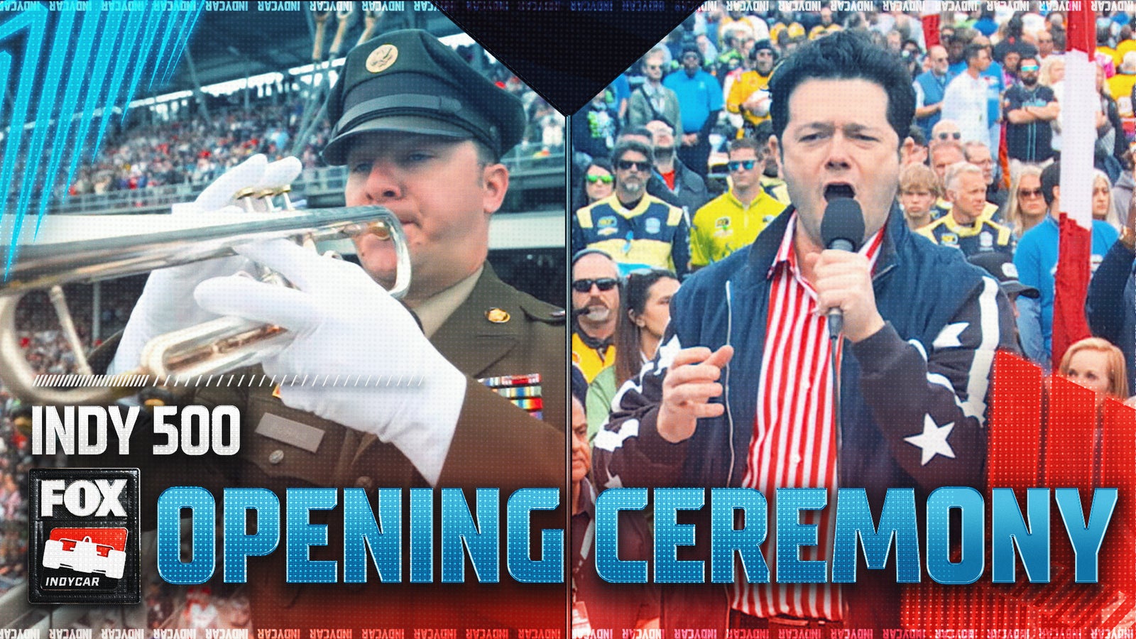 The 109th Indianapolis 500 Opening Ceremony | INDYCAR on FOX