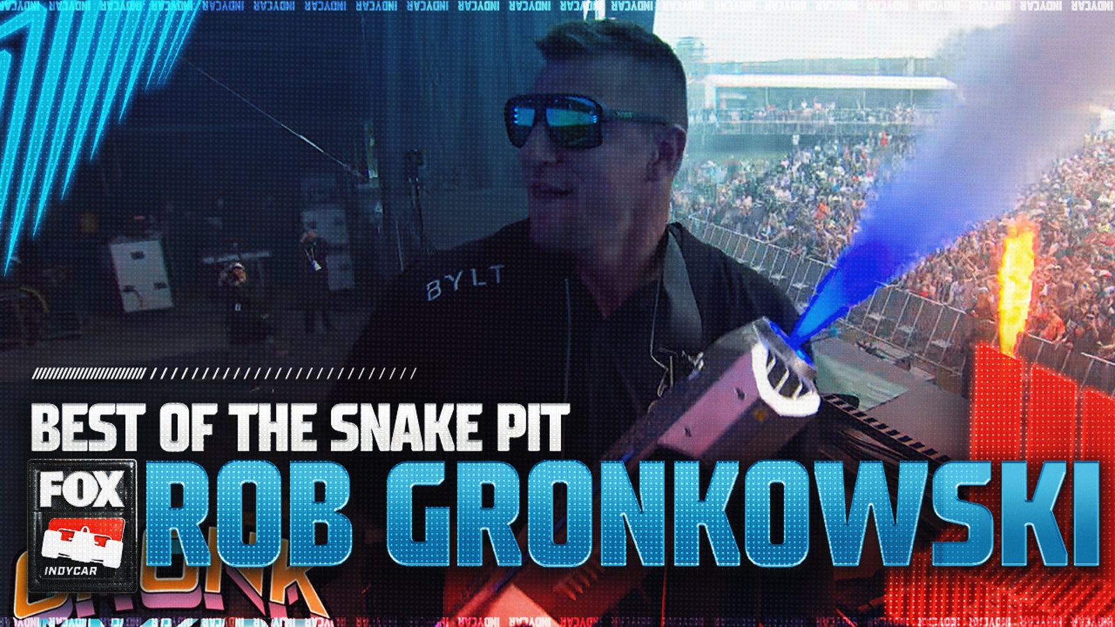 Indy 500: Rob Gronkowski's best moments from the SNAKE PIT | INDYCAR on FOX