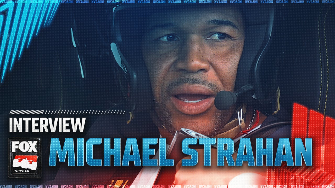 Michael Strahan discusses his 'slight' nerves before driving the pace car ahead of the Indy 500