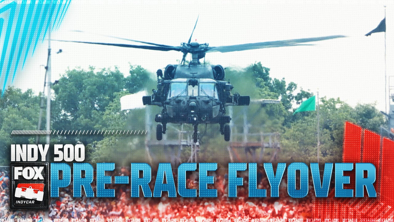 Indy 500 honors U.S. Army's 250th birthday with helicopter flyover