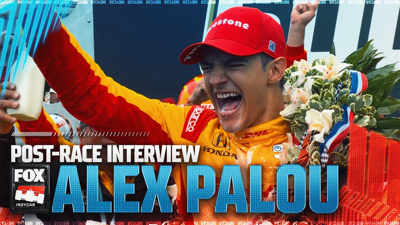 Alex Palou celebrates after winning INDY 500: ‘What an amazing feeling’ | INDYCAR on FOX
