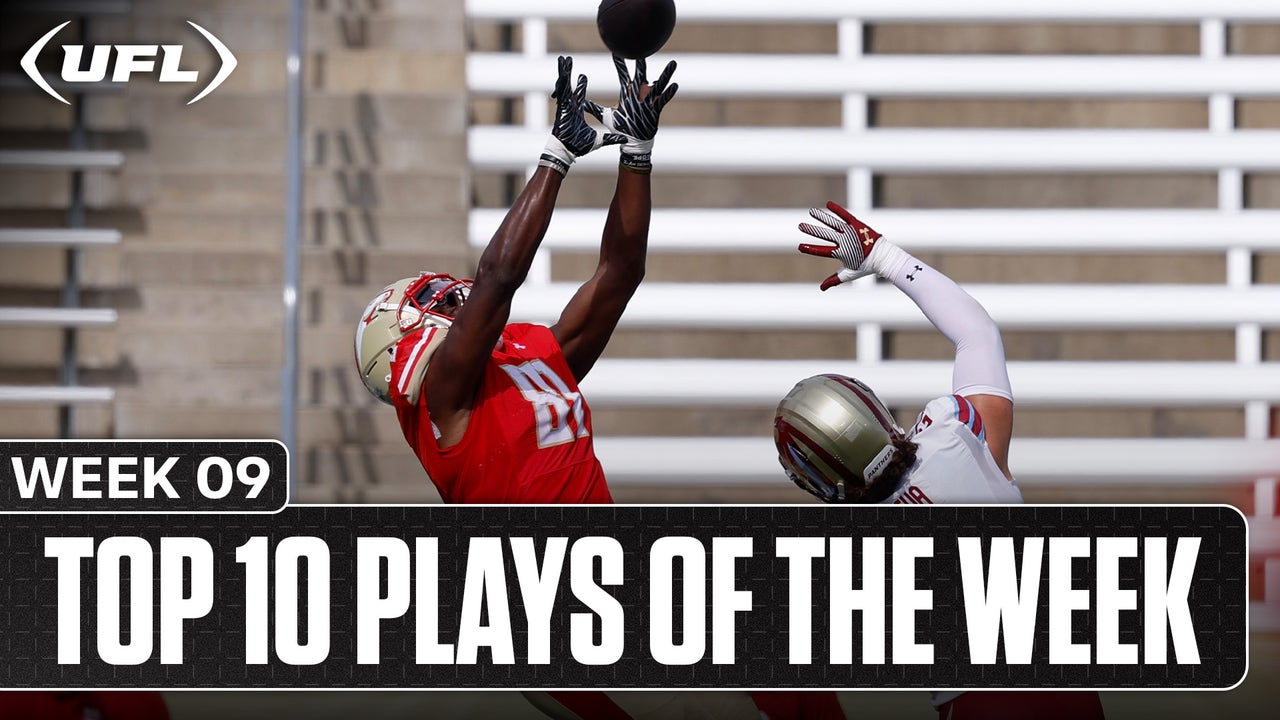 UFL Top 10 Plays from Week 9 | United Football League