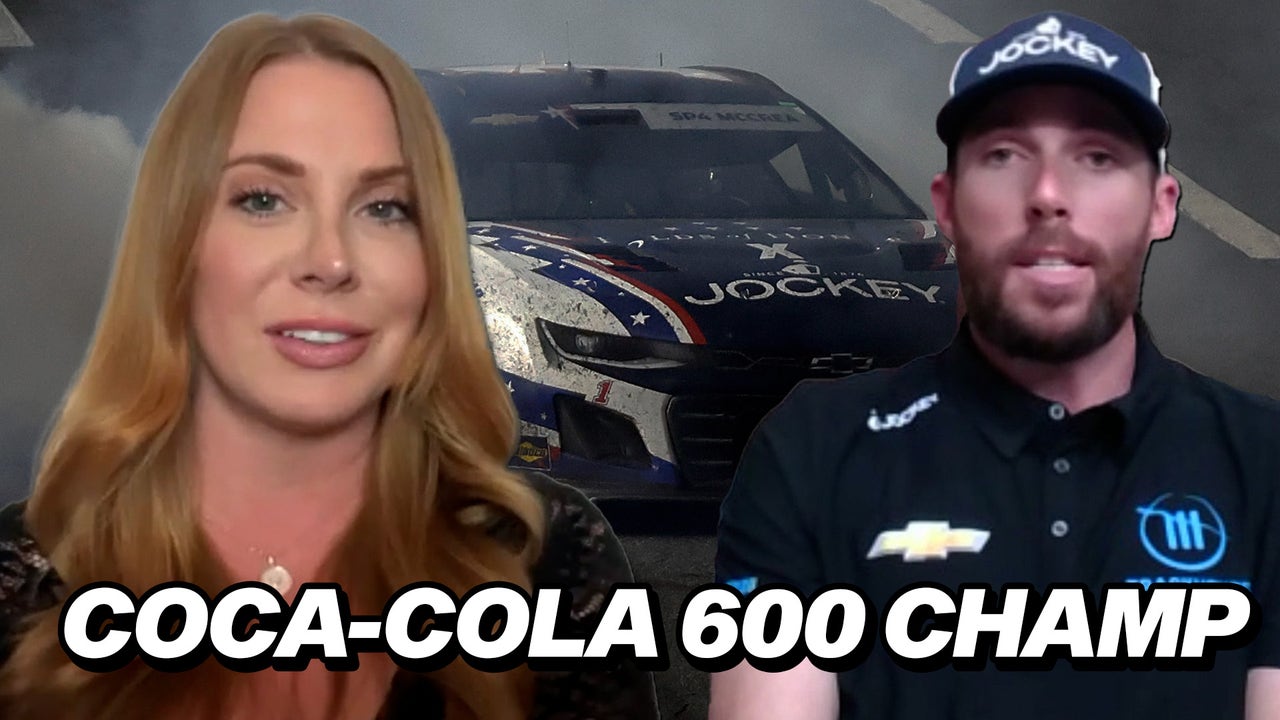 Ross Chastain REVEALS How He Won the Coca-Cola 600