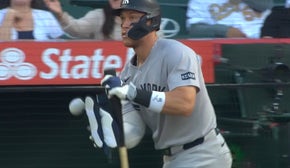 Angels intentionally walk Yankees' Aaron Judge in his first two at-bats 