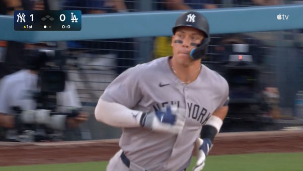 Aaron Judge crushes HR to get Yankees on board vs. Dodgers