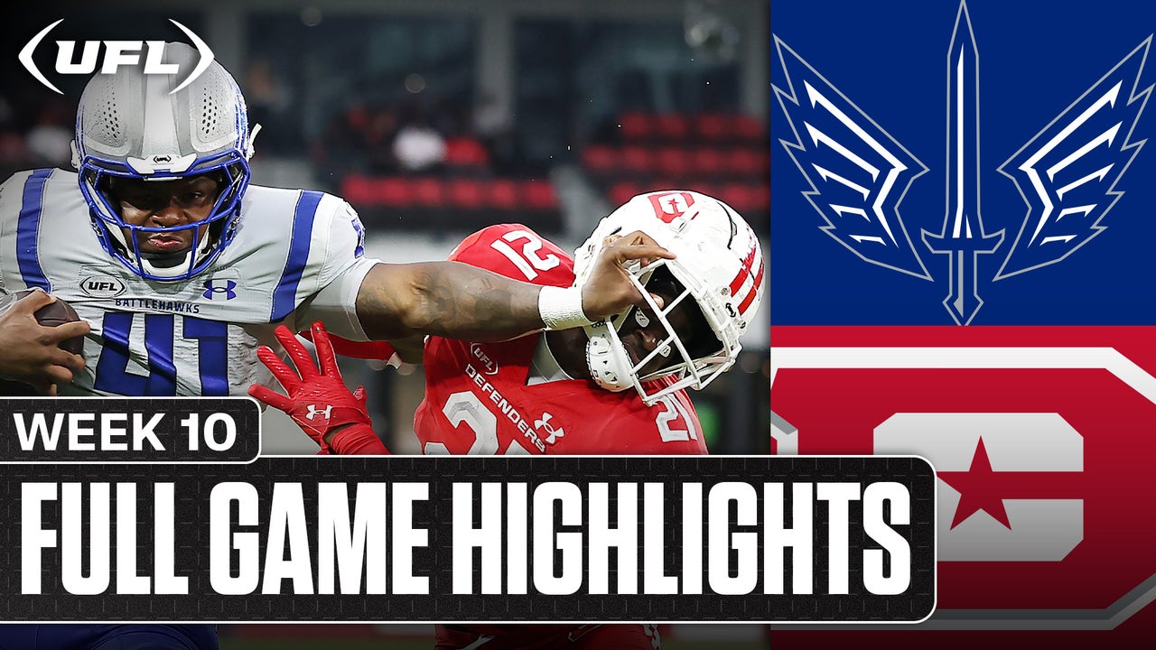 St. Louis Battlehawks vs. DC Defenders Highlights | United Football League