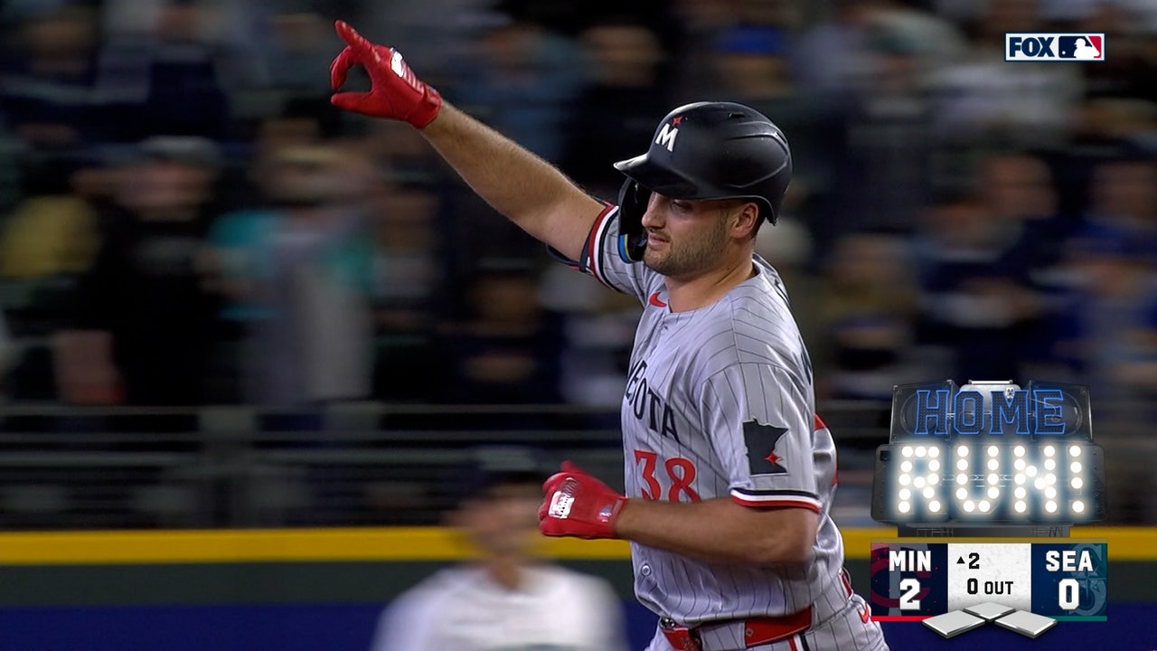 Matt Wallner hits two-run home run to give Twins lead over Mariners