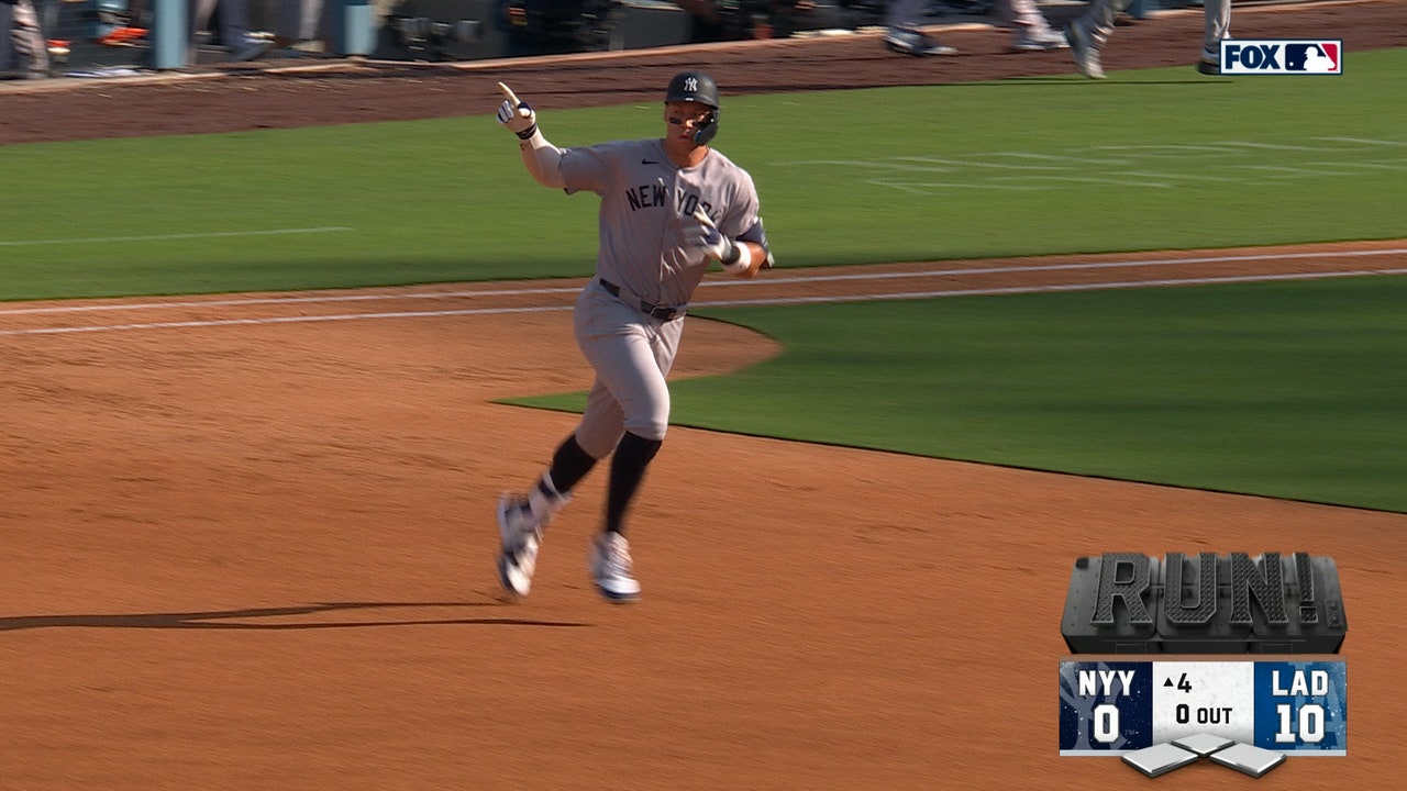 Yankees' Aaron Judge mashes a massive home run vs. Dodgers
