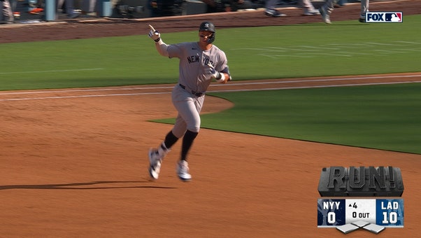 Yankees' Aaron Judge mashes a massive home run vs. Dodgers
