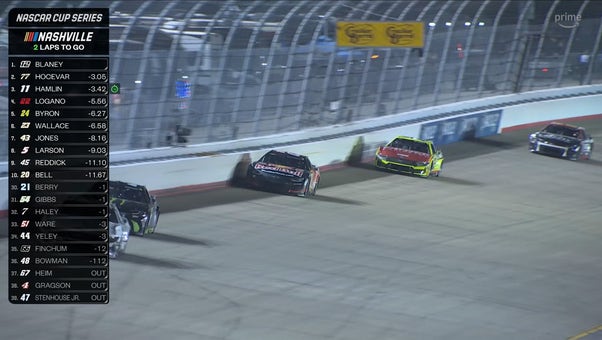 FINAL LAPS: Ryan Blaney wins Cracker Barrel 400 at Nashville Superspeedway | NASCAR on FOX