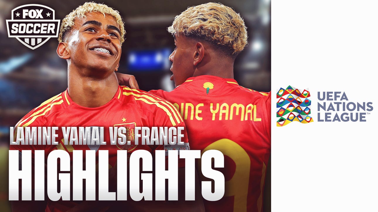 Spain's Lamine Yamal DAZZLES with two goals in brilliant win vs. France | FOX Soccer