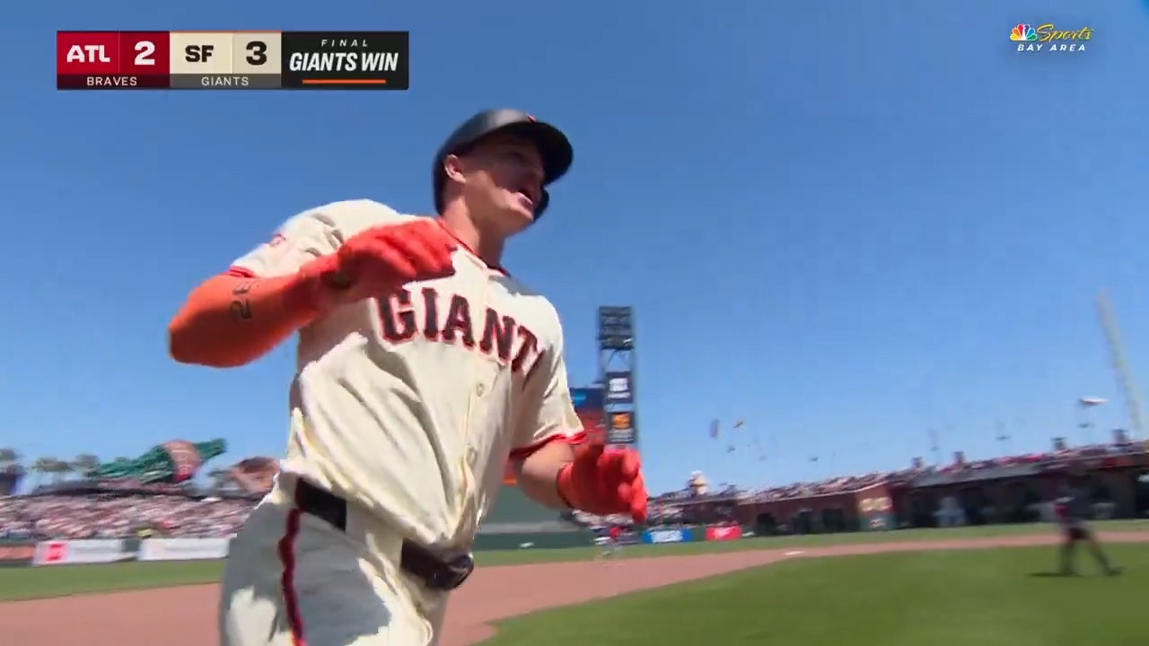 Giants’ Matt Chapman delivers walk-off two-run home run to stun Braves