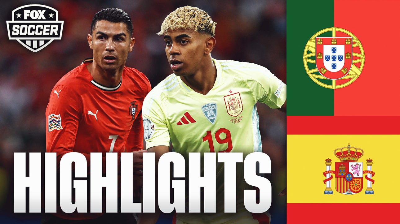 Portugal vs. Spain 2025 UEFA Nations League Finals Highlights | FOX Soccer