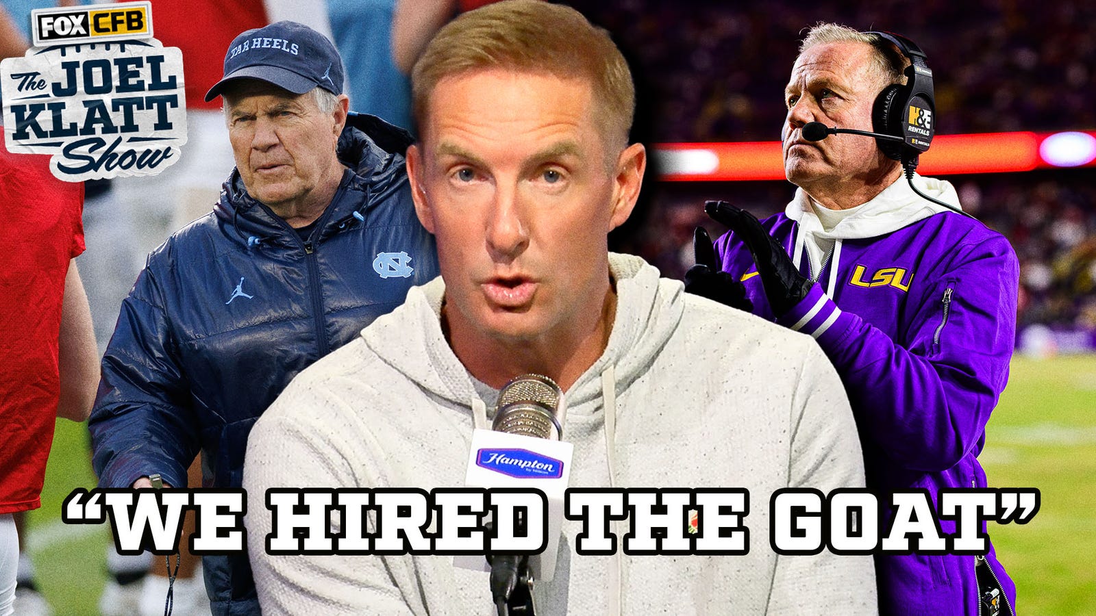 Bill Belichick & Brian Kelly in Klatt’s coaching pressure index