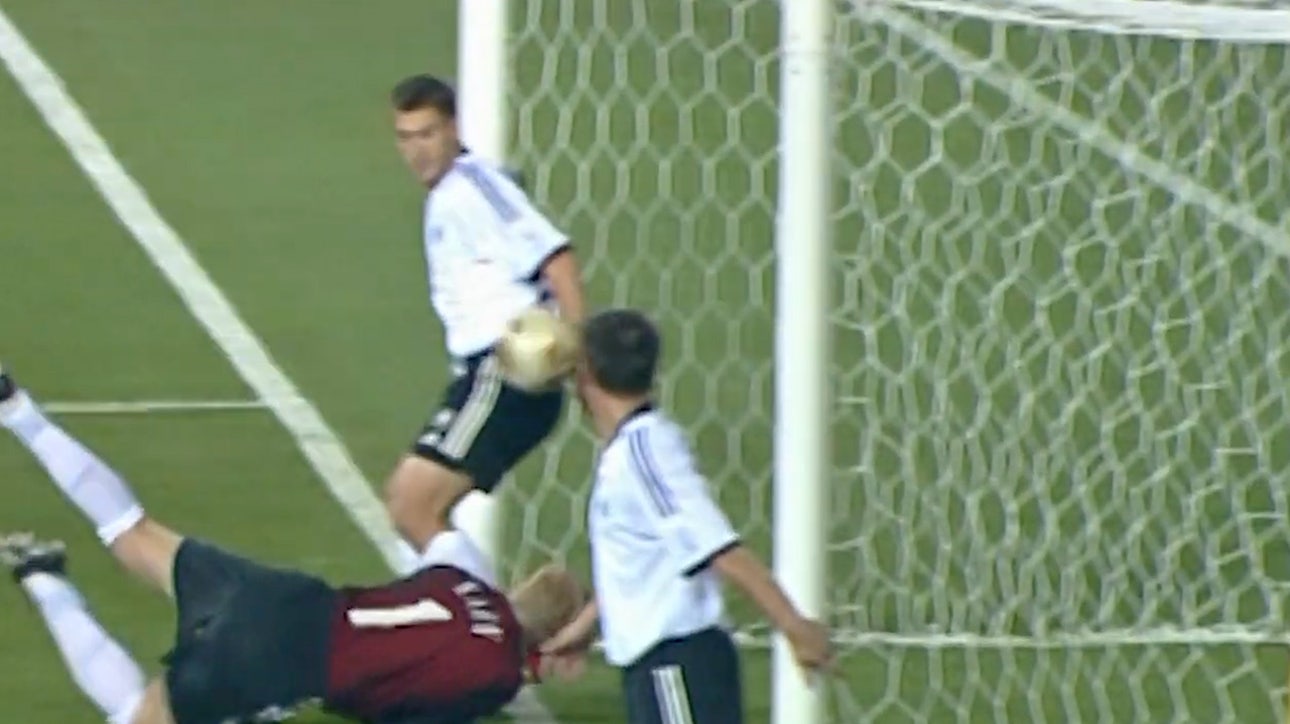 2002 FIFA Men's World Cup: USMNT robbed vs. Germany after a missed handball