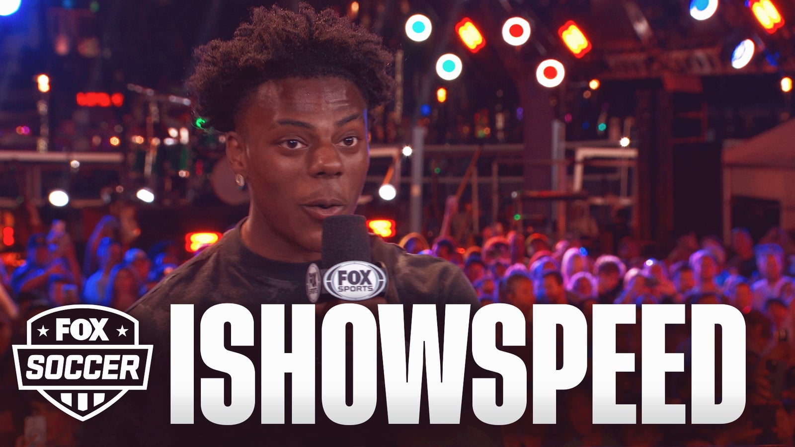 IShowSpeed joins FIFA World Cup 26 One Year To Go Show | FOX Soccer