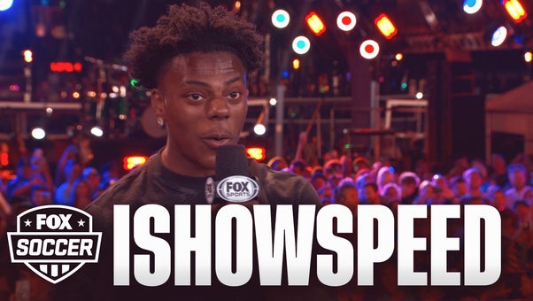 IShowSpeed joins FIFA World Cup 26 One Year To Go Show | FOX Soccer