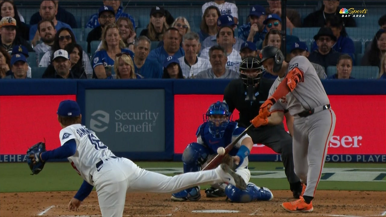 Casey Schmitt hits Grand Slam, giving Giants Lead over Dodgers