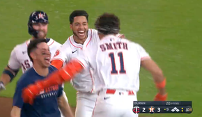 Cam Smith's walk-off single gives Astros 3-2 win over Twins