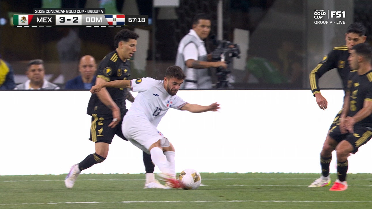 Dominican Republic's Edison Azcona scores to help trim deficit vs. Mexico
