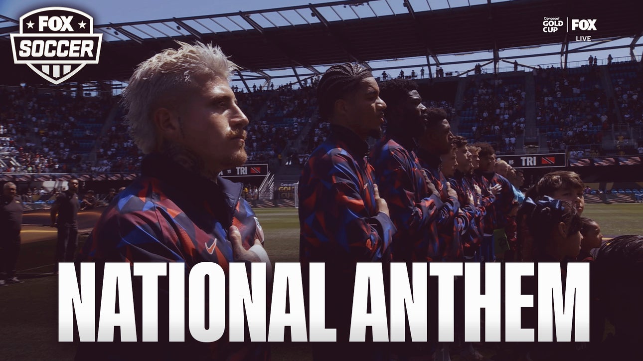 United States' National Anthem ahead of 2025 CONCACAF Gold Cup match vs. Tinidad and Tobago