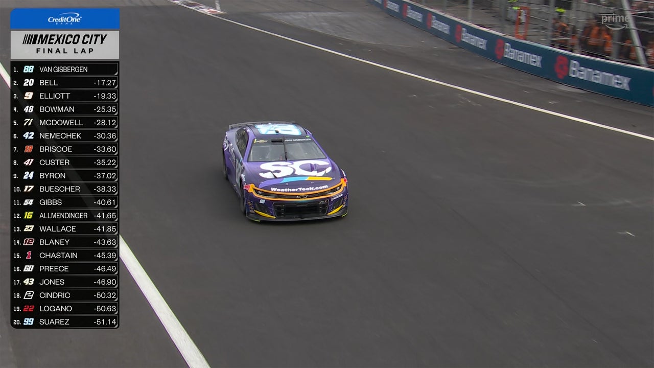FINAL LAPS: Shane Van Gisbergen wins Viva Mexico 250 at Autodromo Hermanos Rodriguez | NASCAR on FOX