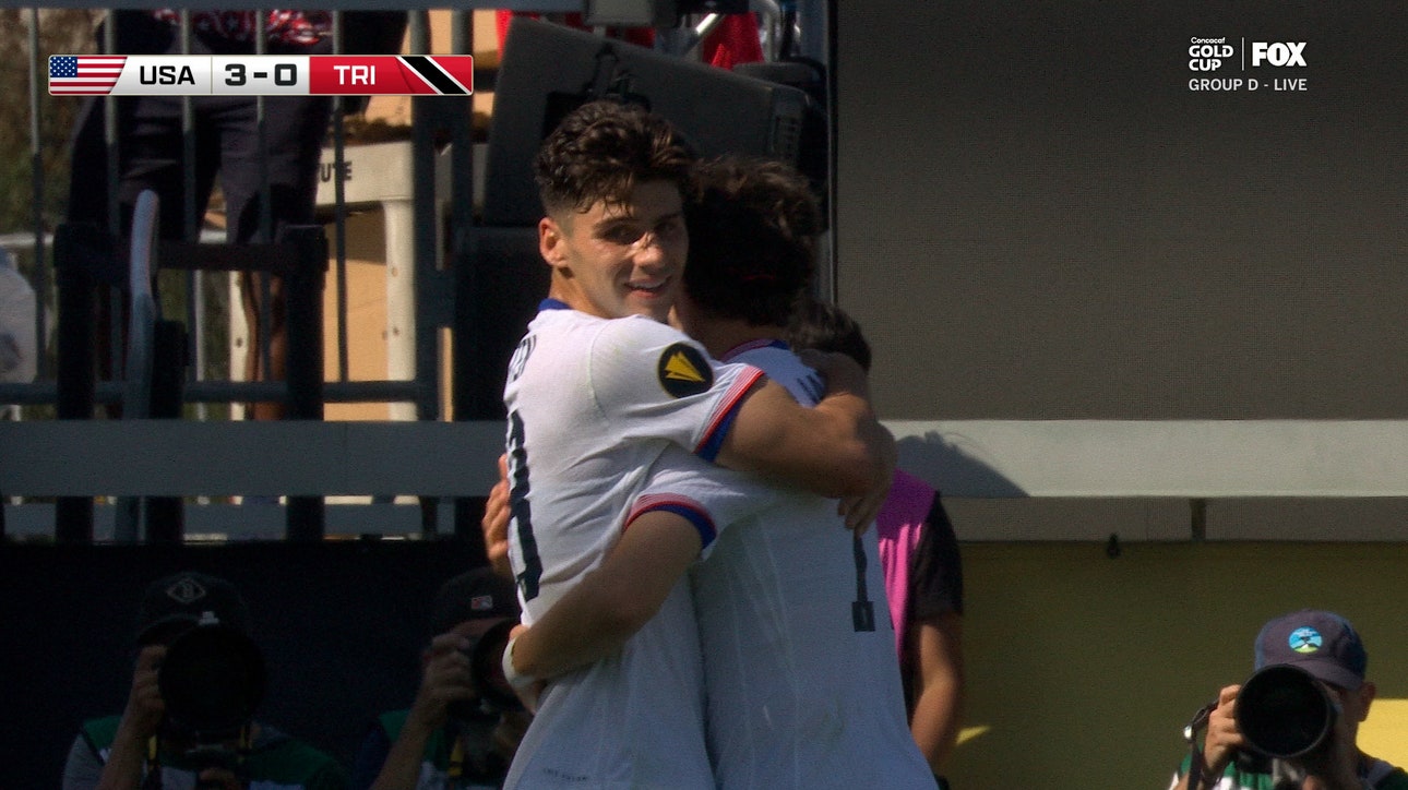 USMNT takes 5-0 lead after goals by Brenden Aaronson and Haji Wright