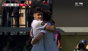 USMNT takes 5-0 lead after goals by Brenden Aaronson and Haji Wright
