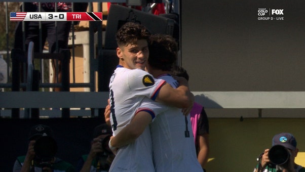 USMNT takes 5-0 lead after goals by Brenden Aaronson and Haji Wright
